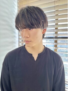 ファイブシーン アオヤマ(5SCENE AOYAMA) ビジネスヘア就活ヘアツーブロック刈り上げフェードメンズ