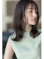 エースハバナ 渋谷(1 HAVANA)&nbsp;大人かわいい／20代30代／バングカット／ダークオリーブ