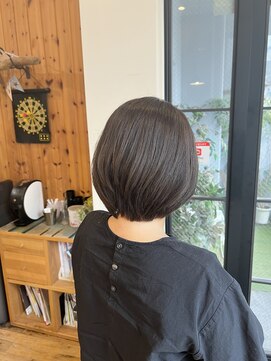 ディッシュ 五反田(dish) 上品グラデーションボブ/美艶髪/グレー☆五反田美容室