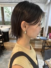 フゾンカウチ(fuzon kauti) 大人ショートボブハイライト髪質改善２０代３０代４０代