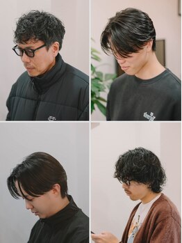 ノーナ(Nona)の写真/【河内小阪/八戸ノ里】メンズパーマ比率70％越え!自宅でセットしやすいと高評価のカット&パーマは”Nona”