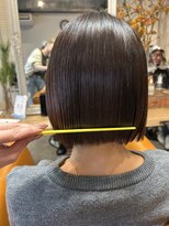 ヘアデザインハレ(hair design HARE)&nbsp;切りっぱなしボブ
