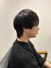 【来店から35日以内】メンズやショートのメンテナンスカット　