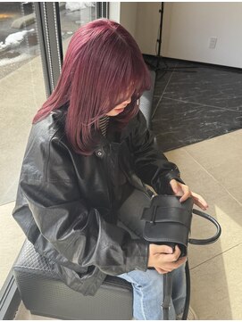 アレクサンドル オブ カラーズ トヤマ(ALEXANDRE OF COLORS TOYAMA) ハイトーンチェリーピンク!!