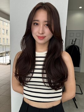 ソヨン 栄店(SOYON) フェミニンロング/似合わせカット/メルティカラー/2wayバング1