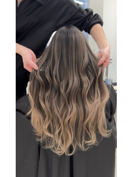 アライブ ハラジュク(ALIVE harajuku) 】【透明感×上品】極上バレイヤージュ