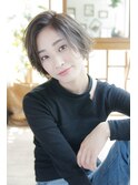 細めハイライト#韓国風巻きフィッシュボーン#刈り上げショート