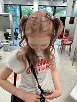 ペレ 梅田(PELE) ホワイトグレージュ/デジタルパーマ/チェリーブラウン/梅田