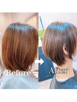 シンミシエル 京都北野白梅町(shinmiciel)&nbsp;ナチュラルショート前髪ありイメチェン30代40代50代60代ショート