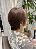 ショートウルフ/ショート/くせ毛を活かす