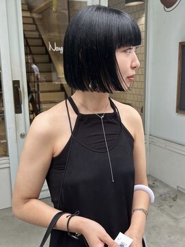 ナリー(Nary) ブラックボブ/土田/Nary六角/京都美容室