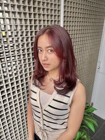 アヴァンス 神戸元町店(AVANCE.)&nbsp;バタフライレイヤー×ボルドーカラー【神戸元町】