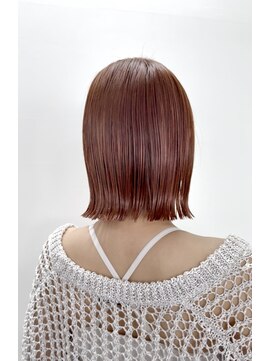 リノショアーズ ショウナン 辻堂店(RinoShores SHONAN) 切りっぱなしボブ/暖色カラー/外ハネ