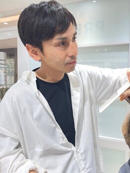 プレヴィア(PREVIA)の写真/大手美容室で活躍していた実力派スタイリスト！丁寧なカウンセリングで理想のスタイルへと導きます★