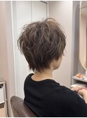 白髪率20%おすすめヘア/神戸/三宮/脱白髪染め/白髪ぼかし/逆三角