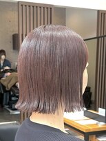 アトリエコア(Atelier Coa)&nbsp;太白区ショートボブくびれショートイルミナカラー顔周りレイヤー