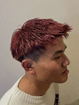 Red×ショートスタイル