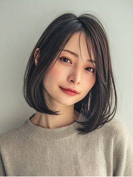 ロディーナコク 大口 新子安(rodina.coc) 黒髪/クラゲヘアー/オリーブグレー/小顔/ココアベージュ/大口