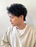 【こなれ感!】メンズカット+スパイラルパーマorツイストパーマ+眉毛カット