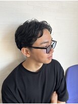 トコトコ(tocotoco)&nbsp;ツーブロック×かきあげスタイル