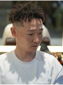 【スパイキーアフロ】針金パーマ/コームツイスト