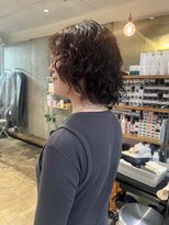 リンネ(Lin'ne)&nbsp;前上がりレイヤーのボブパーマ