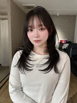 エトワ 中央店(etoi)&nbsp;大分韓国かき上げレイヤーカット大人レイヤー顔まわりレイヤー