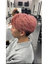 ドットトウキョウ 横浜店(dot.tokyo)&nbsp;【大島指名限定】ピンクカラーフェザーショート