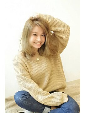 ヘアーデザイン サンニイイチヨン(HAIR DESIGN 3214) 愛され☆ゆるふわグレージュ☆