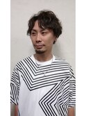 メンズスパイラルパーマ