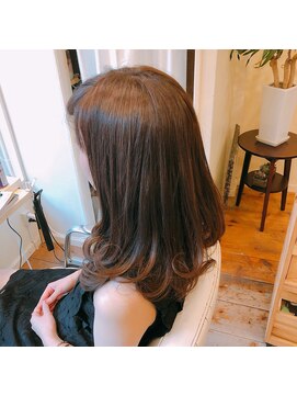 アイル ヘアー(Aile Hair) 【Aile Hair】long★ブルーバイオレット★大人可愛い