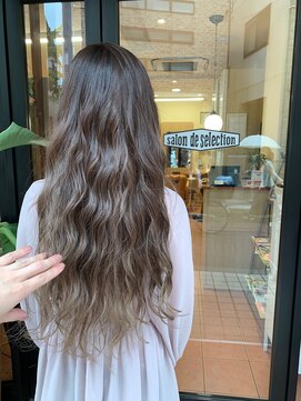 サロンドセレクション(salon de selection) グレーパールカラー