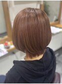 小顔ショートボブ