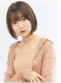 タイトボブ ショートボブ 顎ラインボブ20代 30代 オフィスヘア