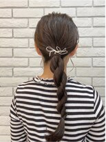 フルミー(fulme.)&nbsp;ねじるだけ！！大人っぽく、かわいいロープ編みアレンジ☆