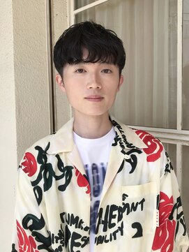 オーオ シカシカ(OOO YY) マッシュ×ソフトパーマ