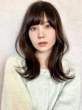 カナン 銀座(CANAAN) 大人ガーリー くびれミディアム オフィスカラー