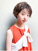 ショート/ショートボブ/パーマ