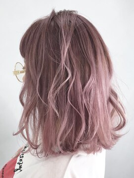 アルバム 池袋(ALBUM) ピンクヘアー秋色ピンクグレープフルーツ_ba148402