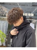 スパイラルパーマ/マッシュ