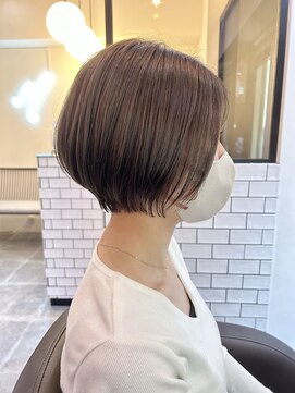 サロンドミルク 溝の口店(salon de MiLK) 頭の形が綺麗に見えるショートスタイル【武蔵溝ノ口、溝の口】