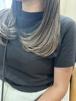 ラボヌールヘアーノーブル 新越谷店(La Bonheur hair noble)&nbsp;髪質改善/バレイヤージュグレージュ/微レイヤー