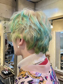 アンリ(Henri) [オカダケント]デザインカット&グラデーションデザインカラー