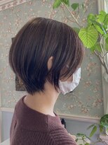 2丁目3番地美容室 大人かわいいコロンと丸みショート*