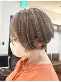 nex表参道明るい白髪染めナチュラルベージュ30代40代50代60代