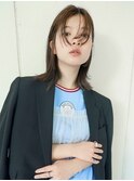 #ミディアム　#顔まわりカット