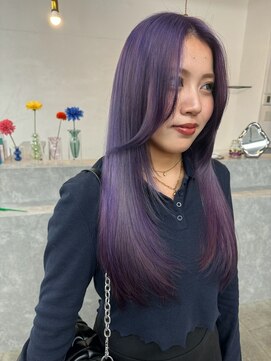 イロ バイ ミロク(ILO by miloc) purple color