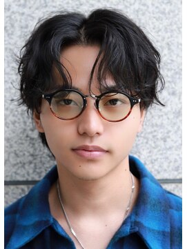 メンズフィール 東梅田店(MENS FEEL) 【標準】カルマシャドーパーマ    担当者:久田星矢