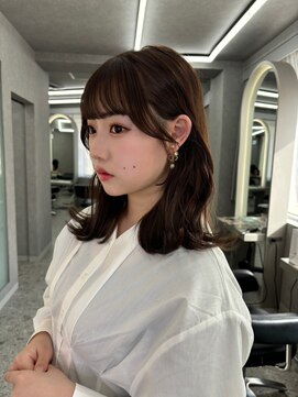 ボタン ハカタ(VOTAN hakata) 博多/福岡/韓国ヘア/前髪顔周りカット/レイヤー/ミディアム