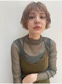 ウェーブショートボブ